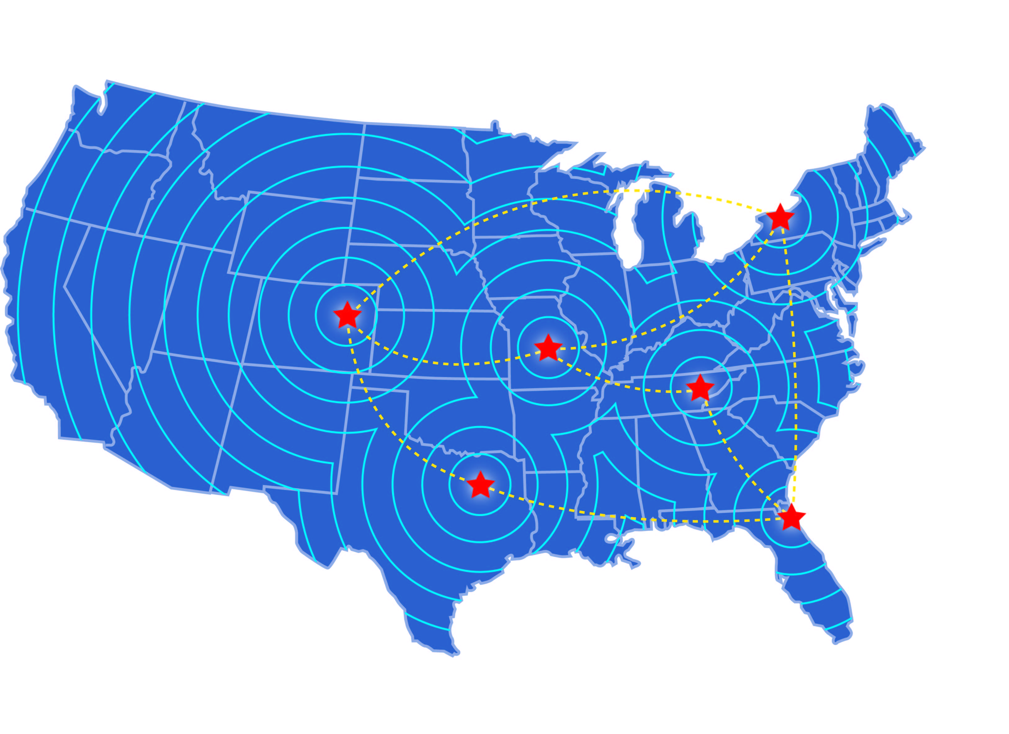 Why ADT - Monitoring Centers%20Map%209 27 10